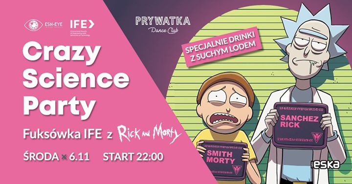 Fuksówka IFE - Crazy Science Party