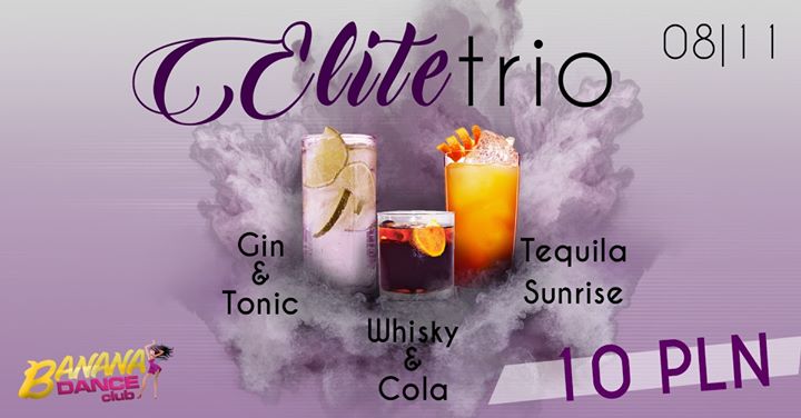 Elite trio // 08.11 // potrójna promocja
