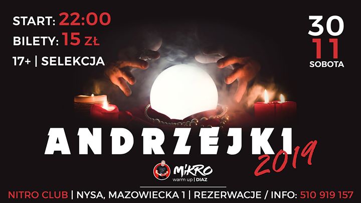 Andrzejki 2019 w Nitro Club