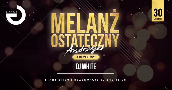 30.11 »Szampan dla wszystkich gości★☆★Andrzejki!«