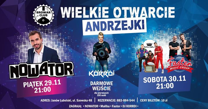 Oficjalne otwarcie Browar Club