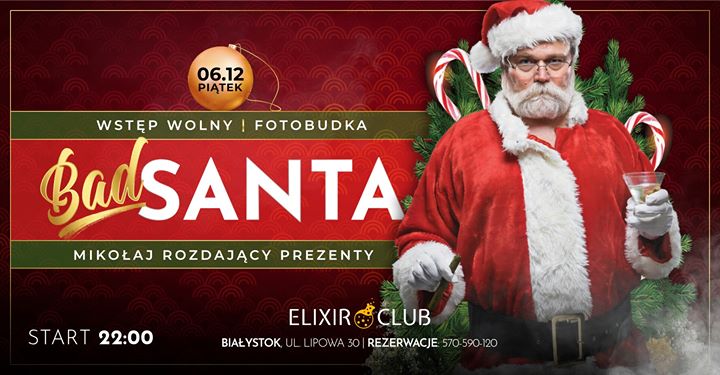 6/12 ✦ BAD SANTA ✦ Mikołaj rozdający prezenty ✦ Mikołajki 2019