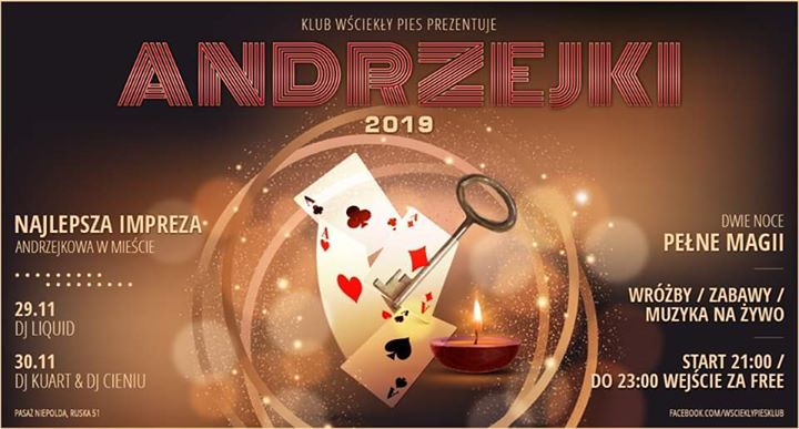 Noc Andrzeja Świętego przywiedzie narzeczoną bądź narzeczonego!