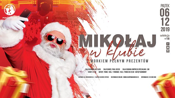 Mikołaj w Klubie z workiem pełnym prezentów! ★ Pt. 6.12