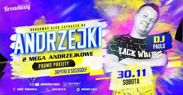 30.11 ★ sb ★ Andrzejki 2019 ★ DJ Paulo