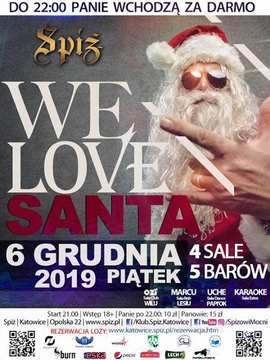 We Love Santa - piątek 6 grudnia 2019