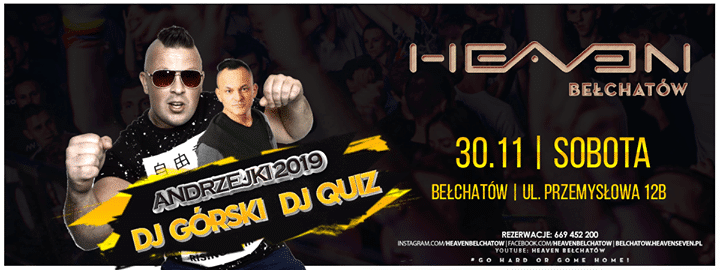 Dj Górski & Dj Quiz Andrzejki 2019