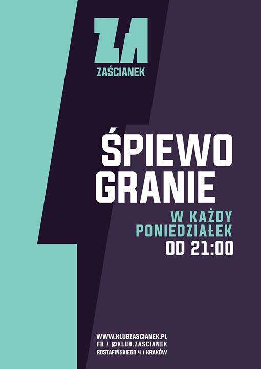 Śpiewogranie w Klubie Zaścianek