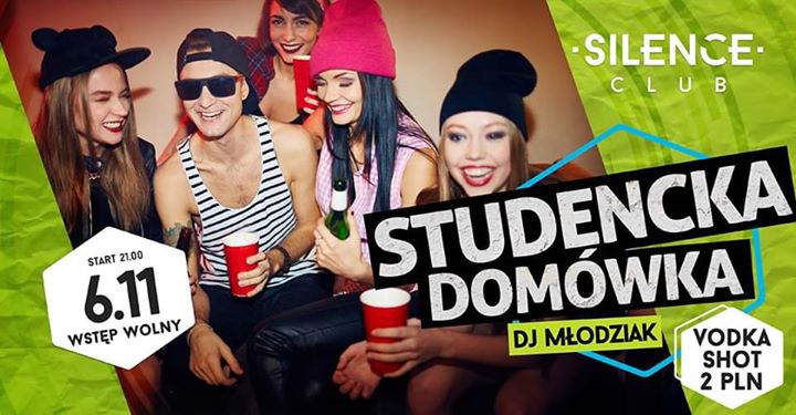 Studencka Domówka / VODKA SHOT = 2PLN/