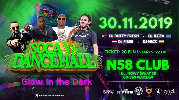 Soca VS Dancehall - Glow In The Dark