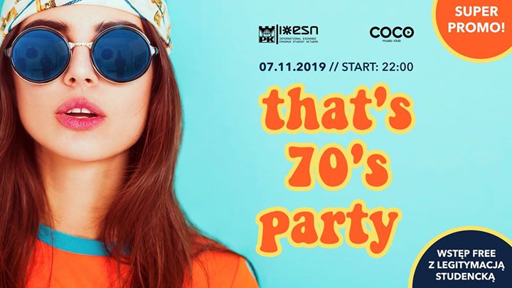 That's 70's party Coco&ESN PK