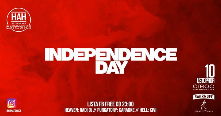 Independence PARTY // Lista Fb Free Do 23:00