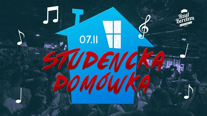 Studencka Domówka // 07.11 // Do 23:00 lista FB free