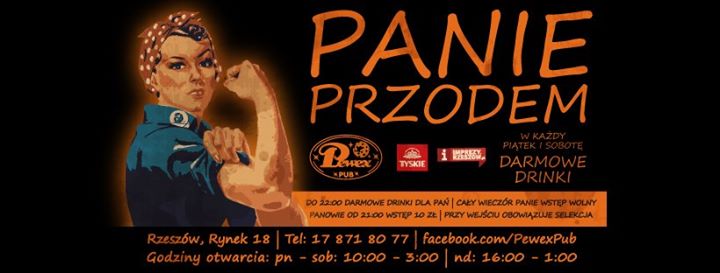 Panie Przodem! / Lista FB - Wstęp wolny