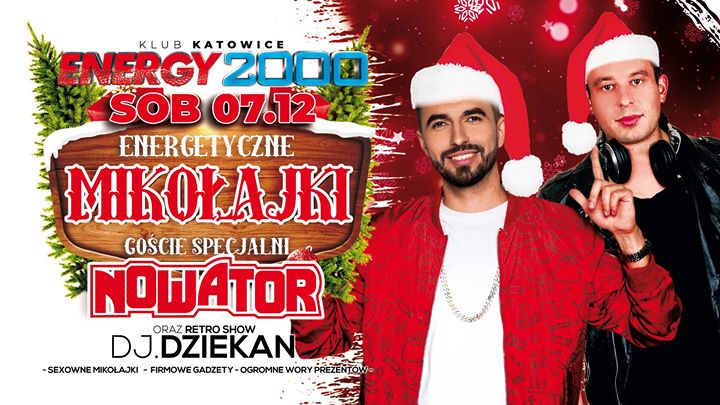 MIKOŁAJKI ★ DJ DZIEKAN RETRO SHOW ★ NOWATOR - sala DANCE