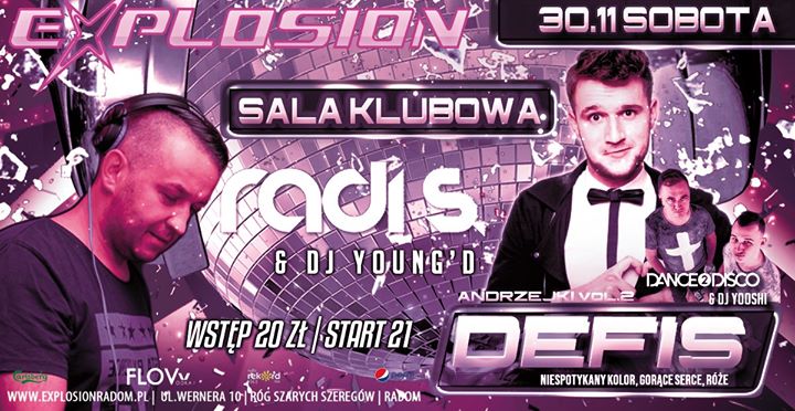 Andrzejki vol. 2- Defis/ sala klubowa RadiS- 30.11