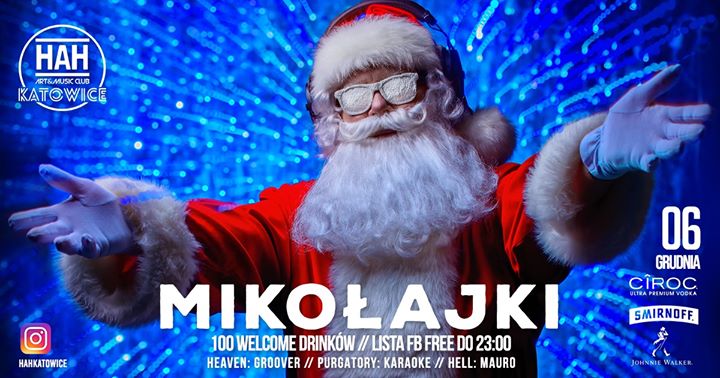 Mikołajki W HAH Katowice // Lista Fb Free Do 23:00