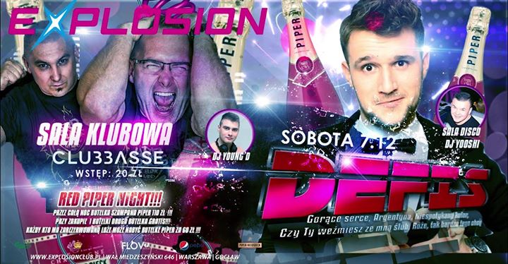 Koncert Defis, sala klubowa Clubbasse