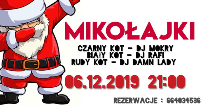 Mikołajki / Czarny Biały Rudy Kot