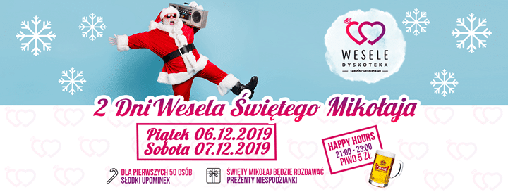 2 Dni Wesela Świętego Mikołaja x Prezenty dla wszystkich!