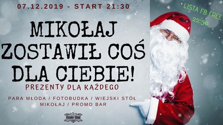 Mikołaj zostawił coś dla Ciebie!