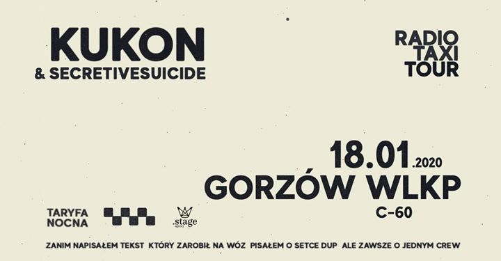 Kukon w Gorzowie Wielkopolskim | RADIO TAXI tour