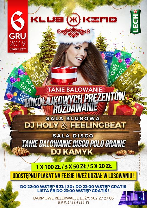 Mikołajkowe Tanie Balowanie - Prezentów Rozdawanie