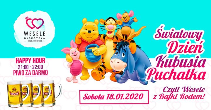 Światowy Dzień Kubusia Puchatka x Piwo za Free Gorzów Wlkp