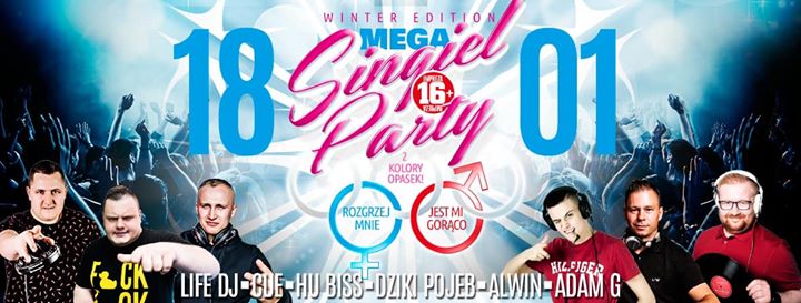 Mega Single Party / WINTER EDITION /18.01.2020 / 2 kolory opasek