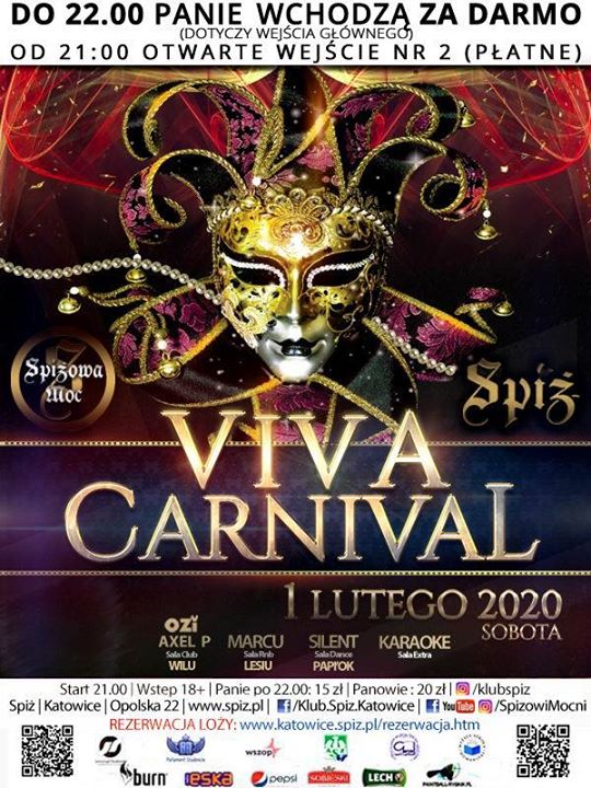 Spiżowa Moc | Viva Carnival - sobota 1 lutego 2020
