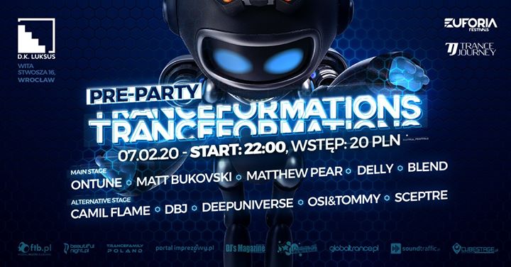 Pre-Party Tranceformations 2020