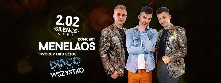 Disco Ponad Wszystko / Koncert Menelaos!/ Lista FB/