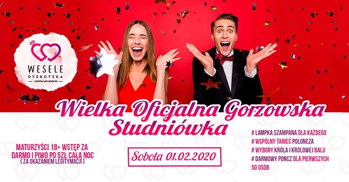 Studniówka w Weselu x Promocje dla Maturzystów x Gorzów Wlkp