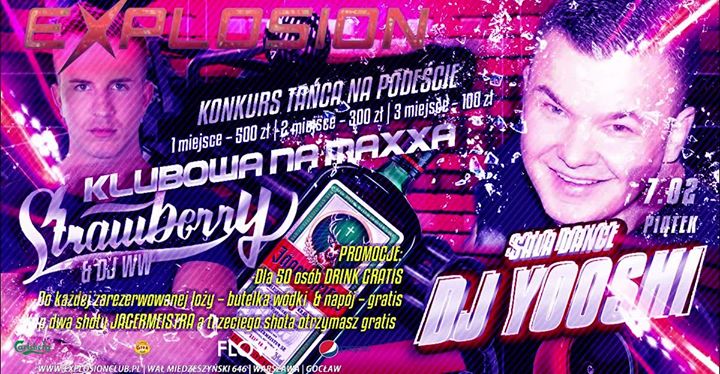 Klubowa na Maxxxa z DJ Strawberry, Konkurs Tańca na Podestach
