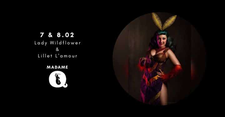 Burleska na żywo: Lady Wildflower (UK) & Lillet L'amour