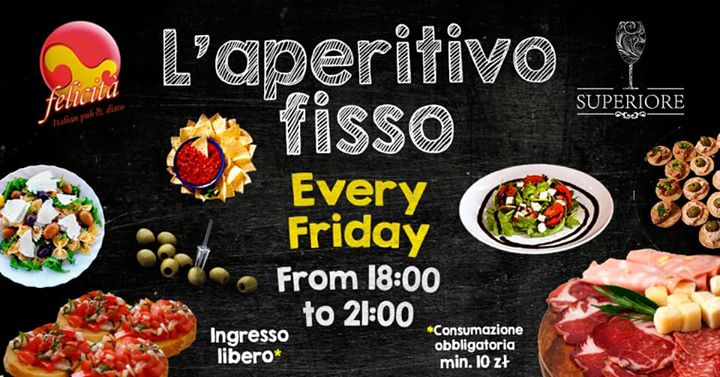 L'Aperitivo fisso - Winter Edition 2020