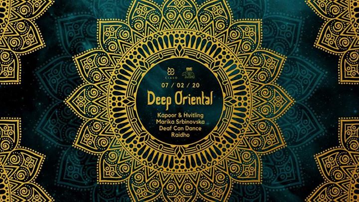 Deep Oriental #XV: Kapoor & Hvitling, Raidho, DCD / Ciało