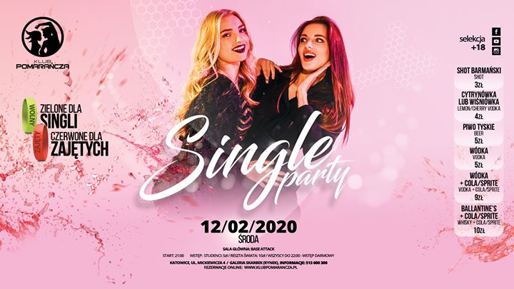Single Party ★ Śr. 12.02