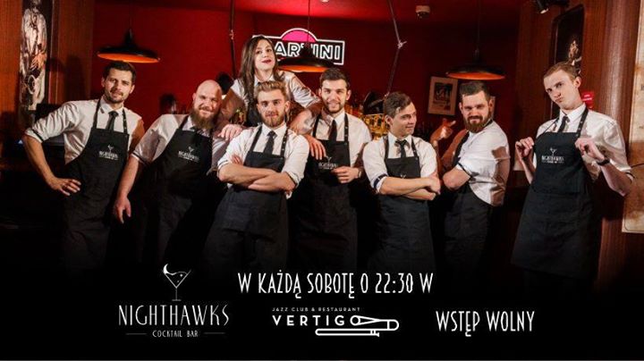 Nighthawks Cocktail Bar - Cocktail Show & Live Music