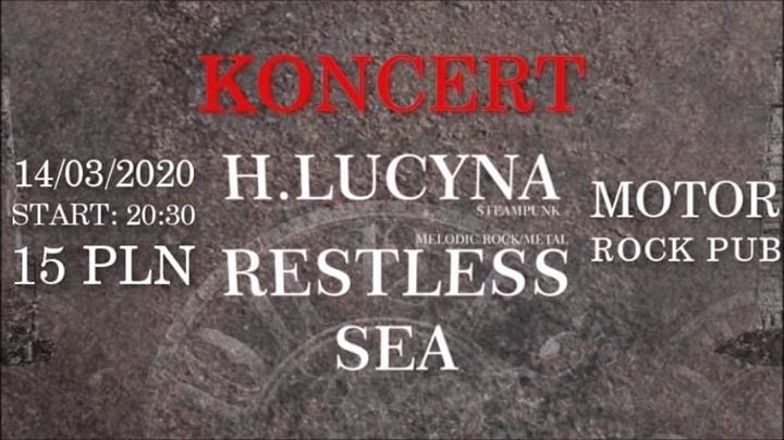 Odwołane // Motor rock pub LIVE H.lucyna & Restless Sea
