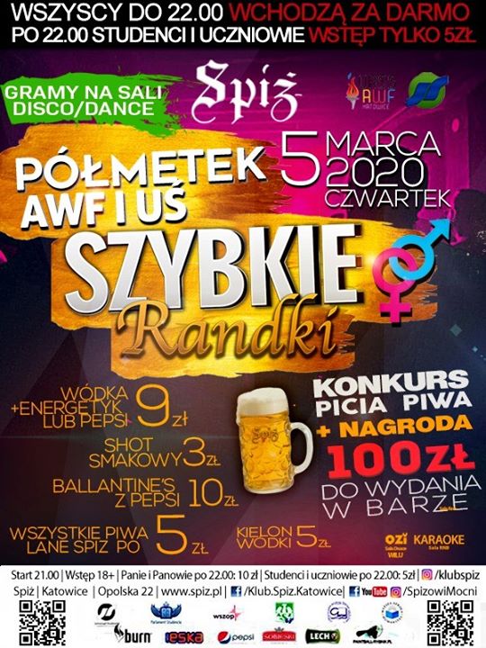 Na szybkich randkach to pierwsze wraenie jest najwaniejsze naukowcy dowiedli, e pierwsze minuty rozmowy odgrywaj najwiksz rol. 5-ut tyle Szybkie randki Katowice - Kalendarz najbliszych randek