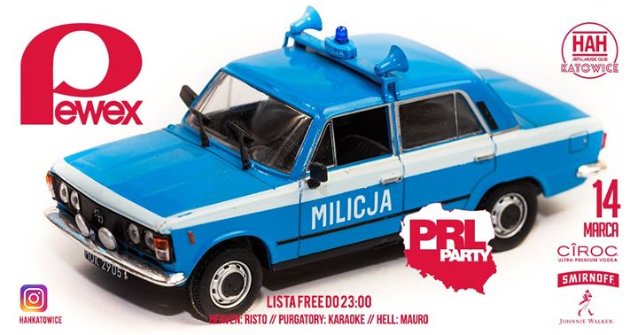 PRL PARTY // Lista Free Do 23:00