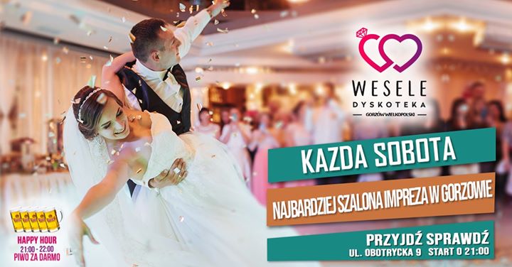 ♚ Sobotnie Wesele ♚ ul. Obotrycka 9 ♚ Zapraszamy